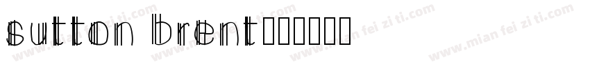 sutton brent字体转换